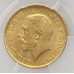 AUSTRALIA 1914 . ONE 1 SOVEREIGN . SYDNEY . GOLD. PCGS MS63